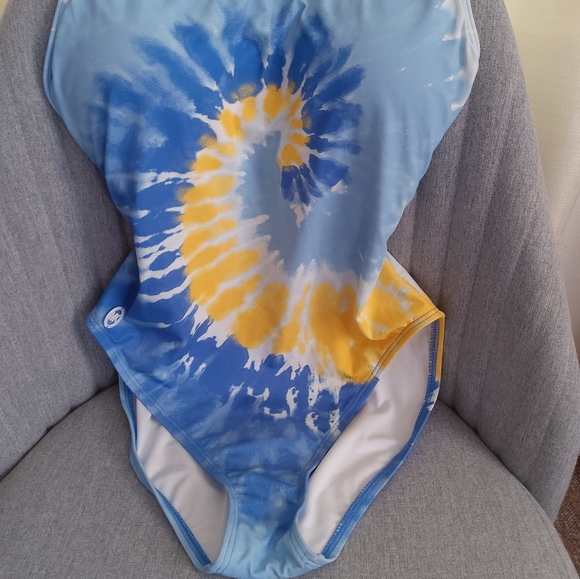 Michael Kors One Piece Swimsuit Size 14 - Picture 5 of 6